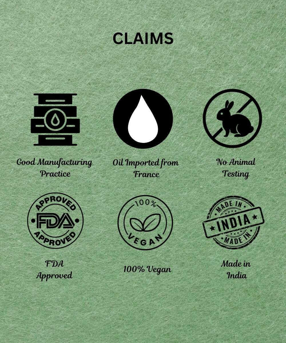 Feel Legend Set of certification logos on a green background