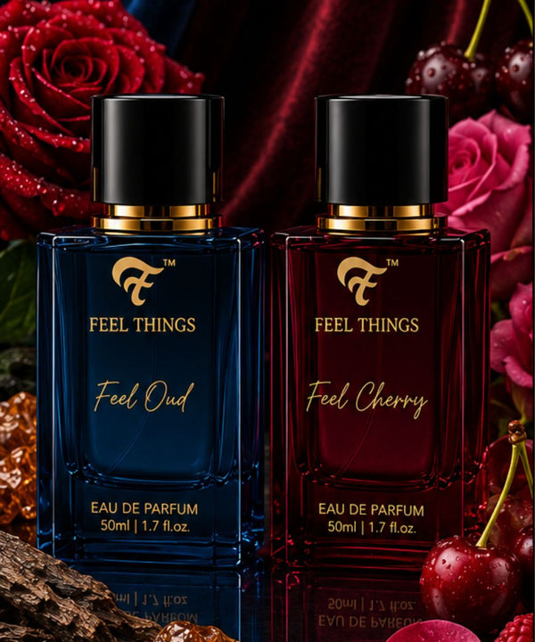 COMBO PERFUME SET FEEL OUD AND FEEL CHERRY (2 X 50ML)