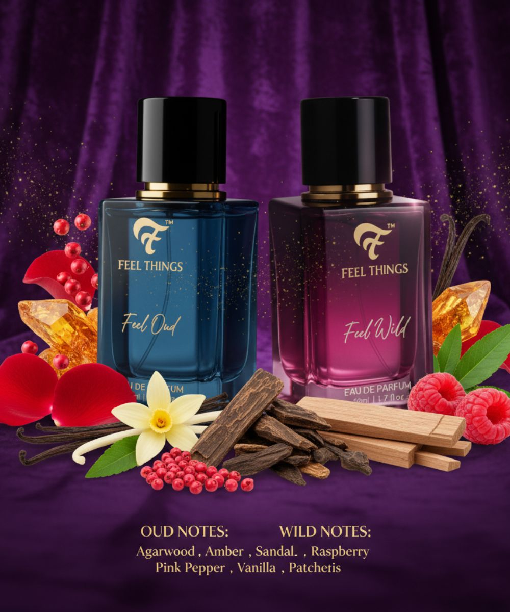 COMBO PERFUME SET FEEL WILD AND FEEL OUD (2 X 50ML)