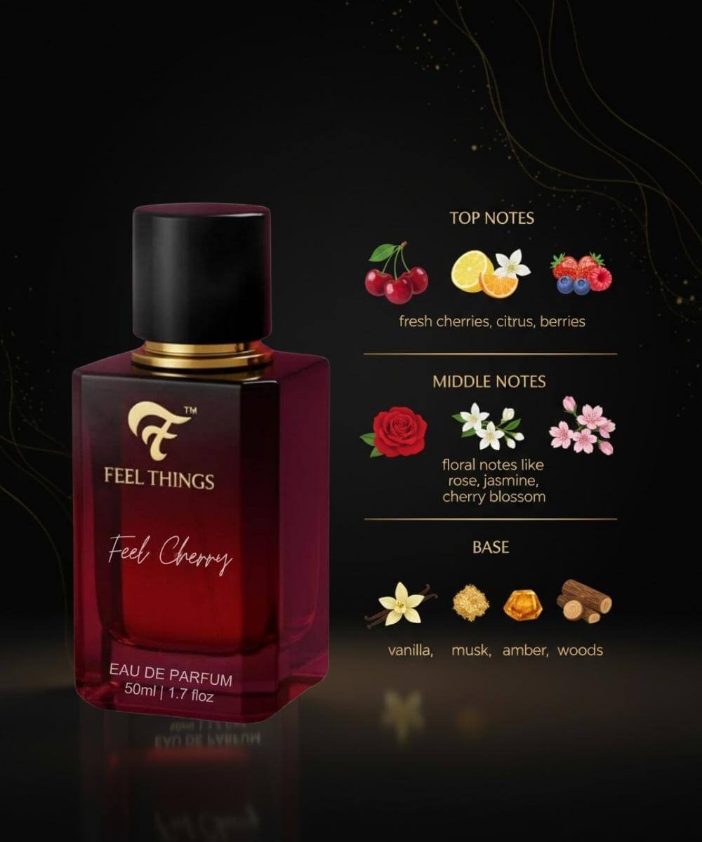 FEEL CHERRY PERFUME |UNISEX| 50MLcherry fragrance unisex