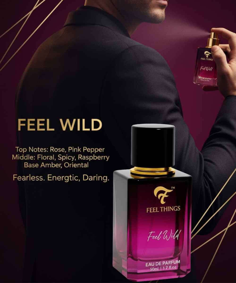 FEEL WILD PERFUME | UNISEX| 50ML amber oriental fragrance