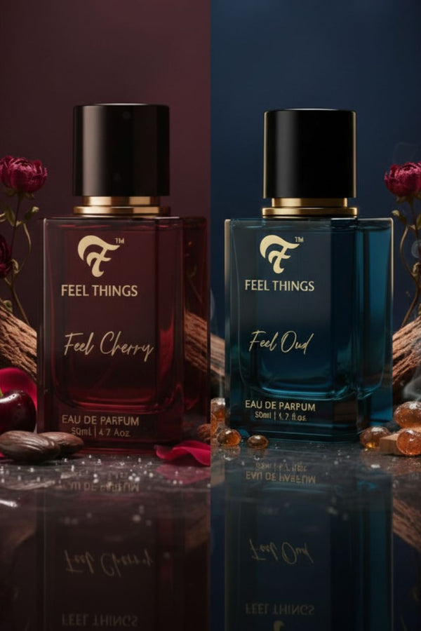 COMBO PERFUME SET FEEL OUD AND FEEL CHERRY (2 X 50ML)